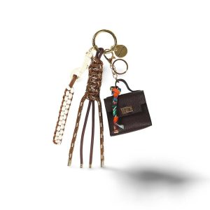 Bag Charm 01 Marrone
